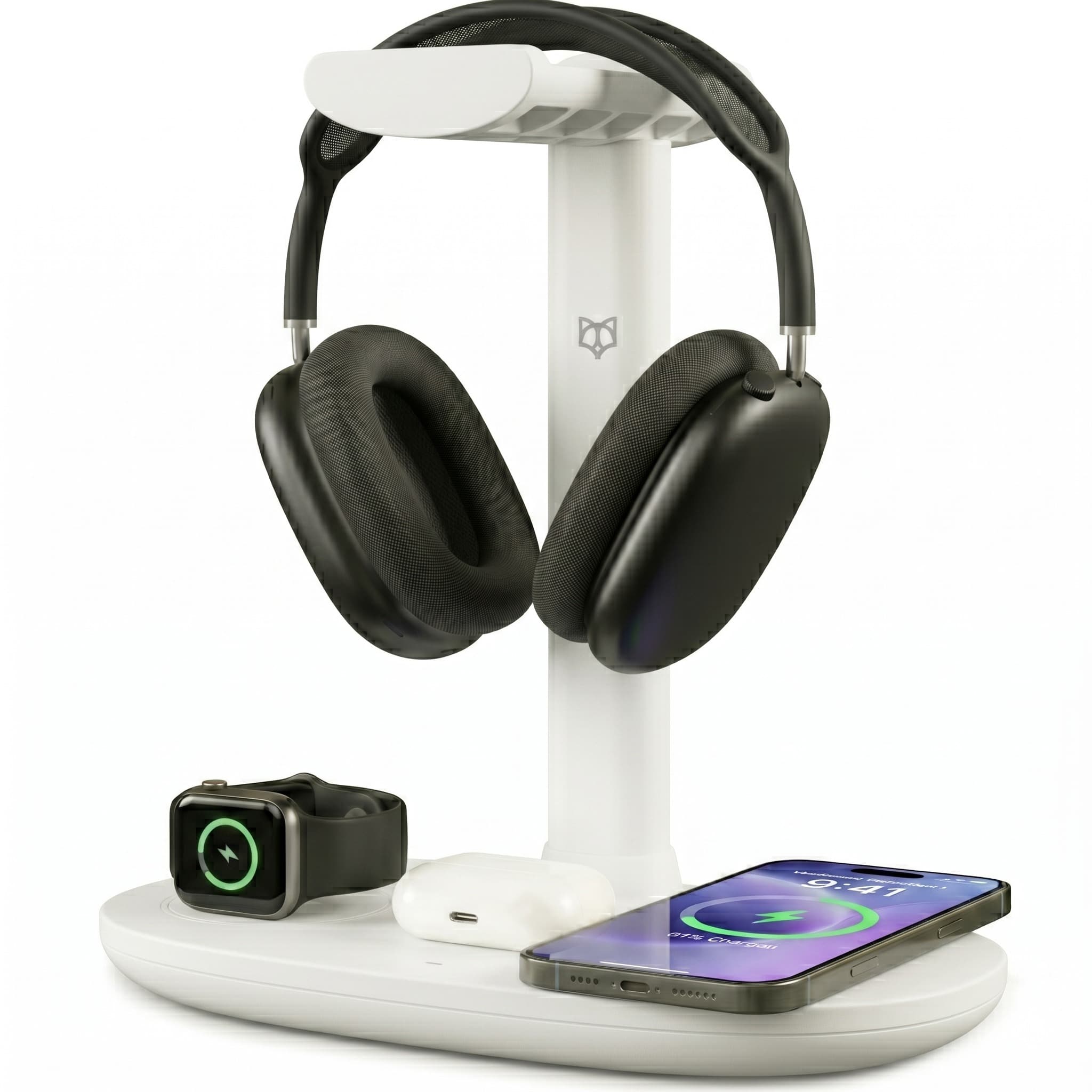 BeFox 4-in-1 Wireless Charger — white variant